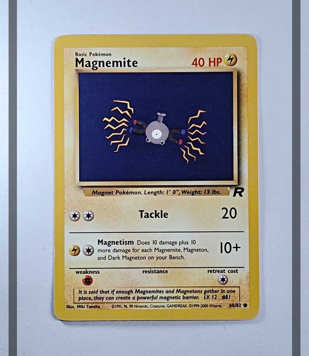 Magnemite 60/82 TR Pokemon ENG-NM
