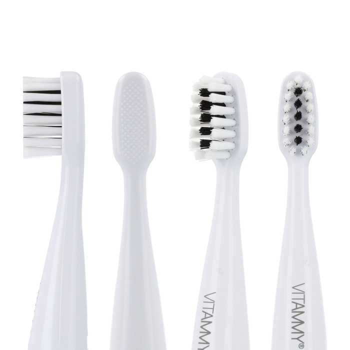 POWYSTAWOWY /Szczoteczka soniczna do zębów, kompaktowa, etui VITAMMY LUNA+ BLACK