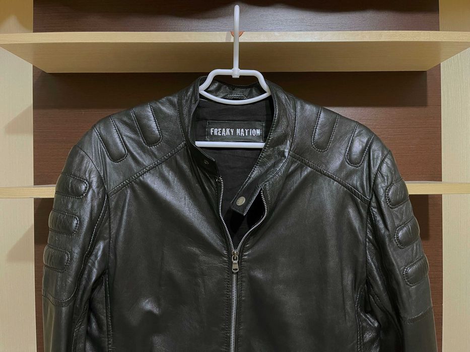 Freaky Nation, 100% натуральна шкіряна куртка