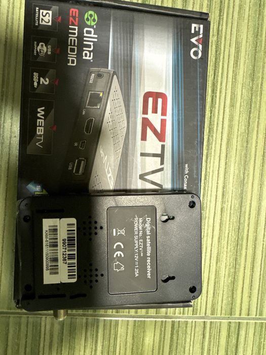 Супутниковий приймач Evo eztv Lan