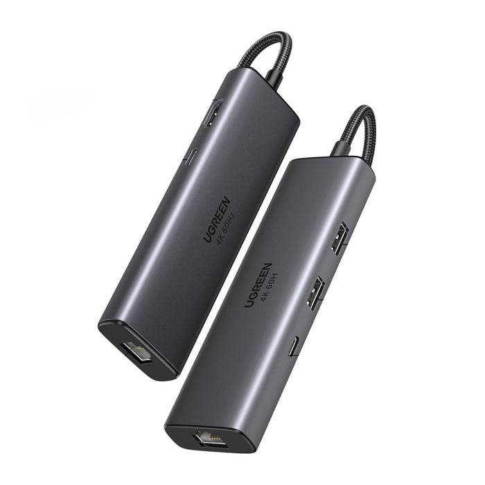 Hub UGREEN CM512 6-portowy