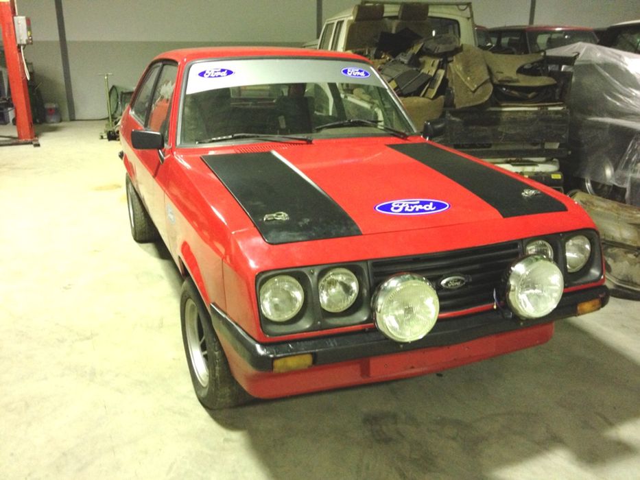 Ford Escort mk2 RS2000 ORIGINAL 1975 frente Alemã