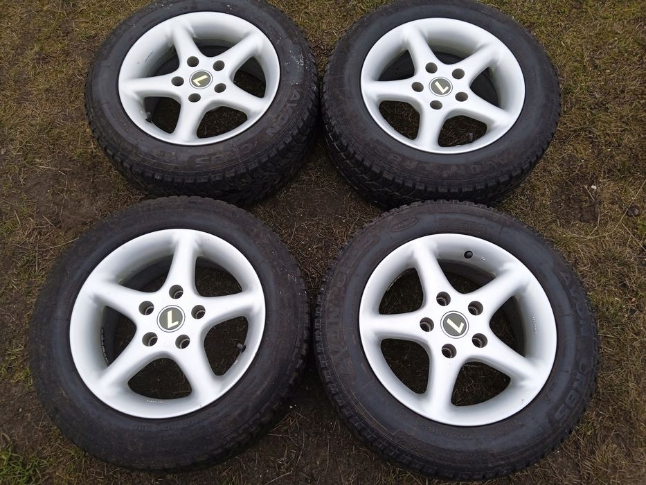 felgi aluminiowe 5x120 bmw 3 e36 e46 z3 e30 7x15 et38 opony zimowe