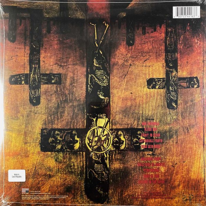 Платівка Slayer - Seasons In The Abyss (1990/2025) Різні видання