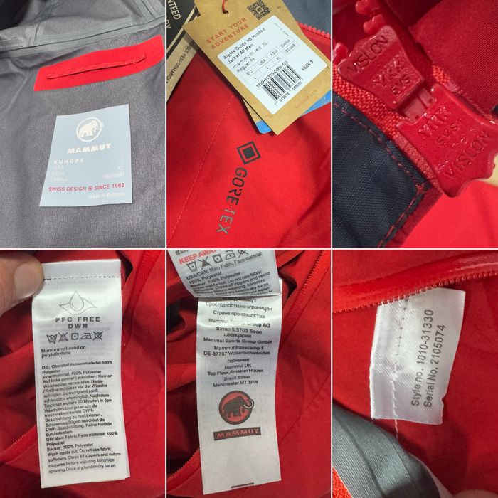 GORE TEX куртка MAMMUT L - XL вітровка Маммут дощовик Мамут Л - ХЛ