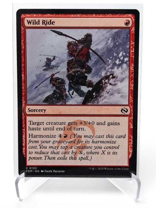 Wild Ride 0132 Tarkir: Dragonstorm MTG
