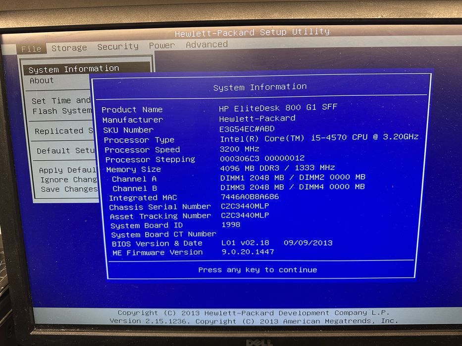 HP ElitDesk 800 G1 SFF i5