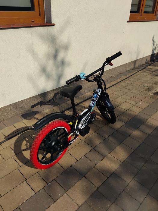 Rowerek biegowy elektryczny  Polovolt ST-16 na baterie einhell  18v
