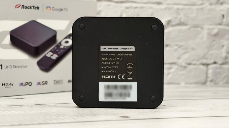 Смарт ТБ Приставка RockTek GT1 2/32 ГБ Realtek1325 Netflix
