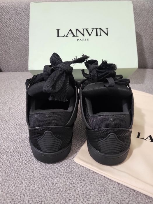 Lanvin curb black, 43 drip, drill