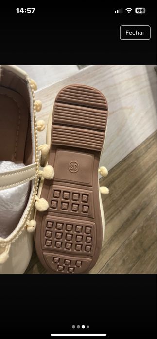 Sapatos menina novos