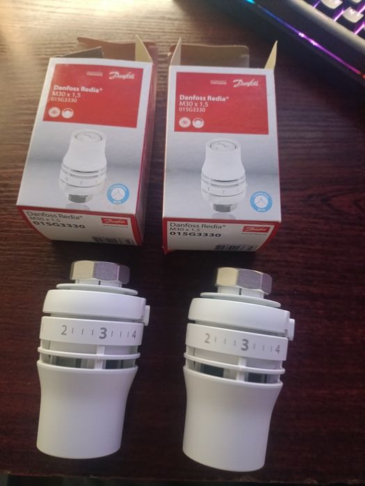 термостатическая головка Danfoss Redia M30×1.5, модель 015G3330.
