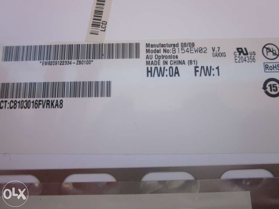 LCD 15.4" - Para Portátil