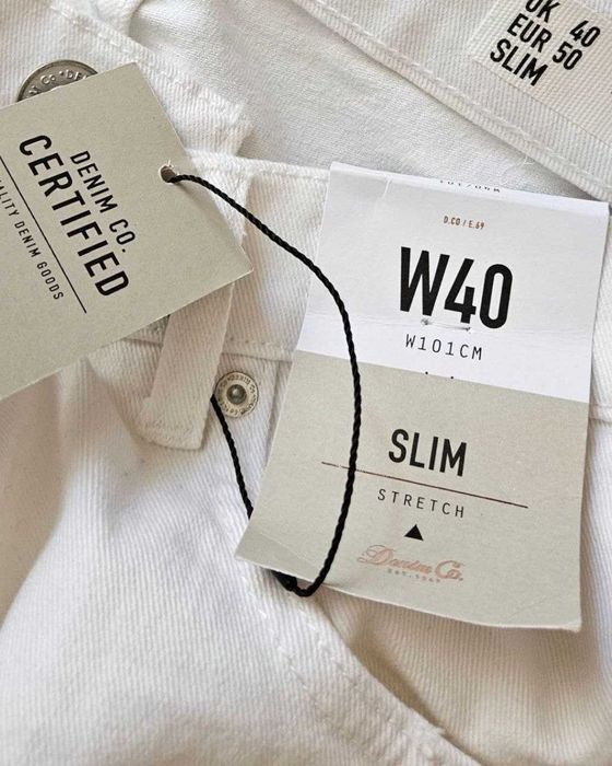 Белые джинсовые шорты на пуговицах Denim Co большой размер 2XL/3XL