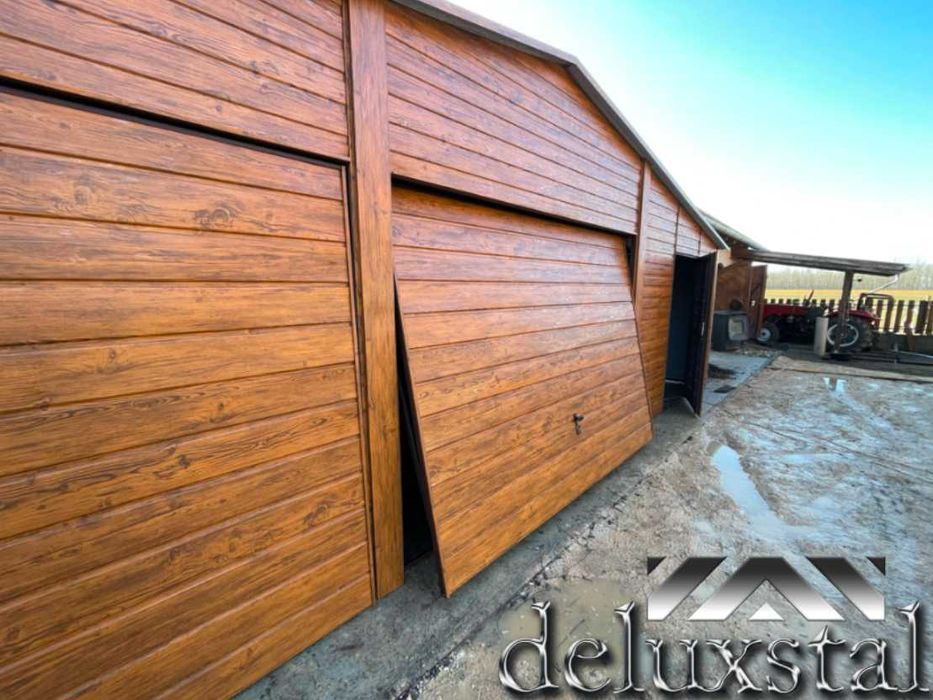 Garaze blaszane garaz poziom profil 9x6,9x5