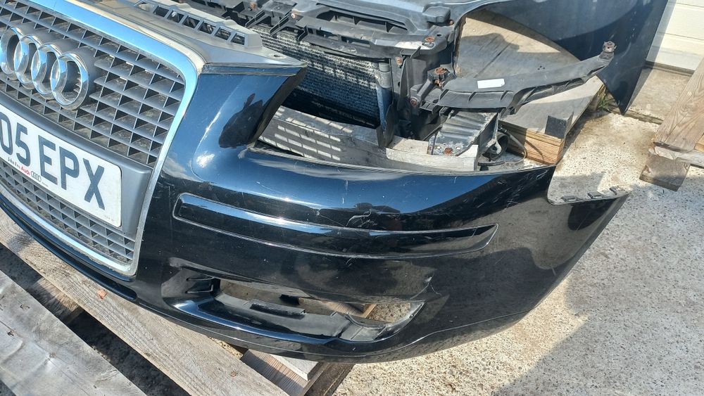 Zderzak przedni kompletny pas wzmocnienie czołowe maska audi a3 8p