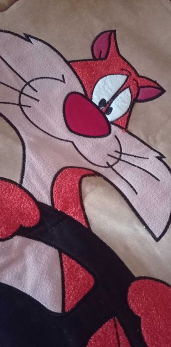 Сумка пляжна з вишивкою