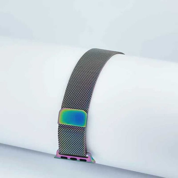 Ремінець для apple watch 42/44/45mm milanese loop band chameleon