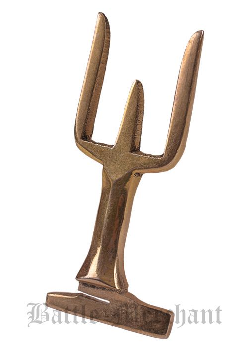 Mosiężny Uchwyt Do Drewnianych Pióropuszów, Trawers (Centurion) - Bm