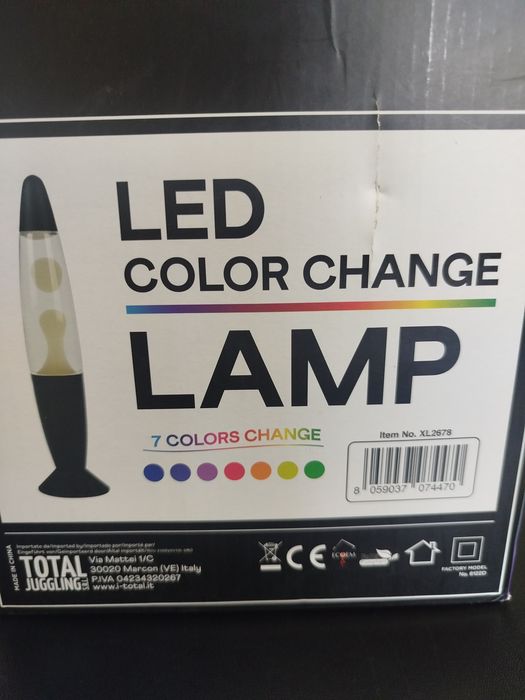Lâmpada Led com Mudança de Cor