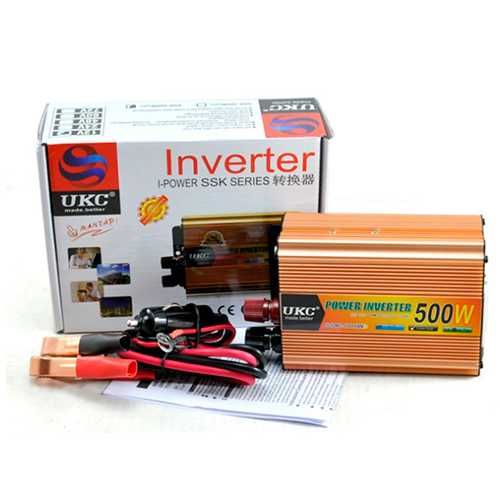 Преобразователь 12-220 | Инвертор UKC SSK 500W 12v