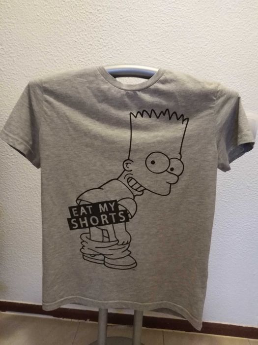 T-Shirt The Simpsons Bart "Eat My Shorts"