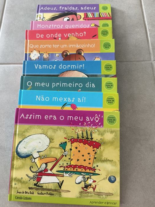 Coleção de histórias Aprender e Brincar