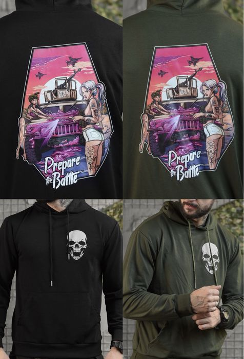 Худі посадка чорна олива койот ак руни дшв Бомбас Донецьк