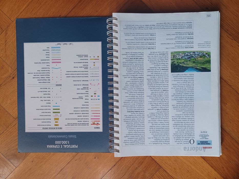 Mapas de Portugal- Portugal e Espanha, do Diário de Notícias