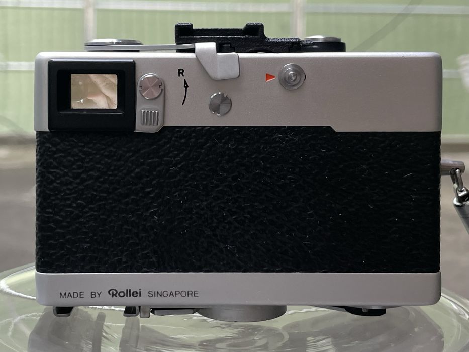 Плівковий фотоапарат Rollei 35TE Tessar f3.5 40mm Silver