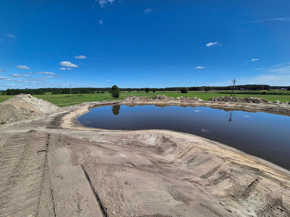 Koparka gąsienicowa Usługi Long długie ramię 21 metrów Kopanie stawów