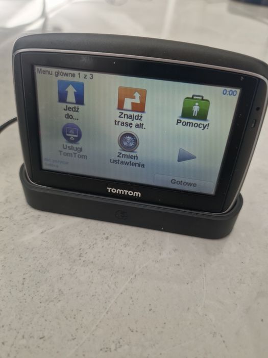 Unikat! TomTom GO 950 Traffic BOX | Stan Kolekcjonerski – RAZ ODPALONA NA TEST! + PILOT, UCHWYT, ETUI