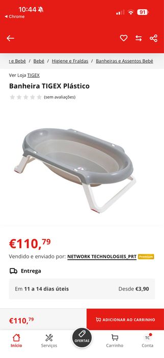 Banheira bebé compacta dobravel