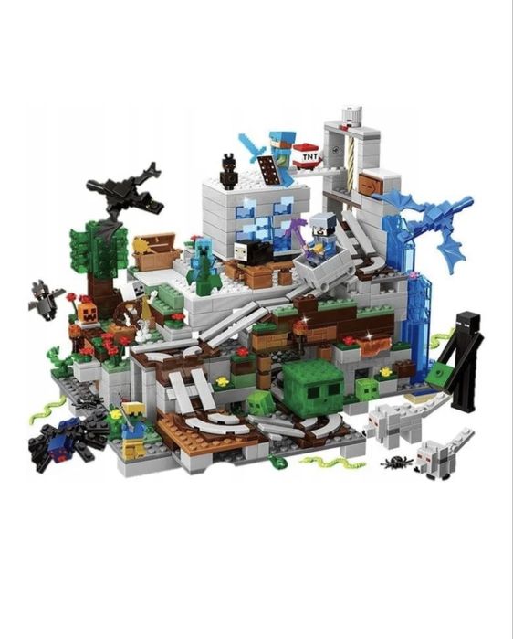 Zestaw klocków Górska Jaskinia Minecraft