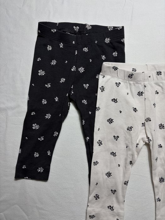 Legginsy 2szt 74 h&m