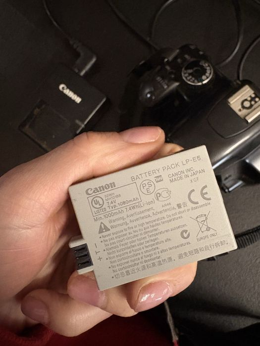 Lustrzanka canon eos