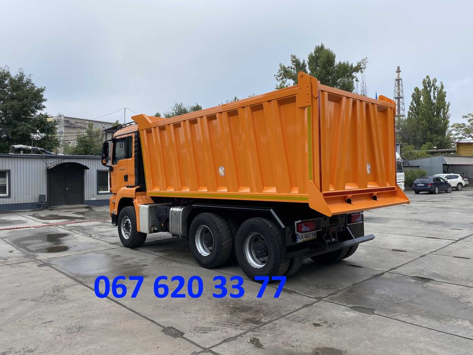 Самоскид MAN. переоборудование в самосвал. продажа готовых авто.