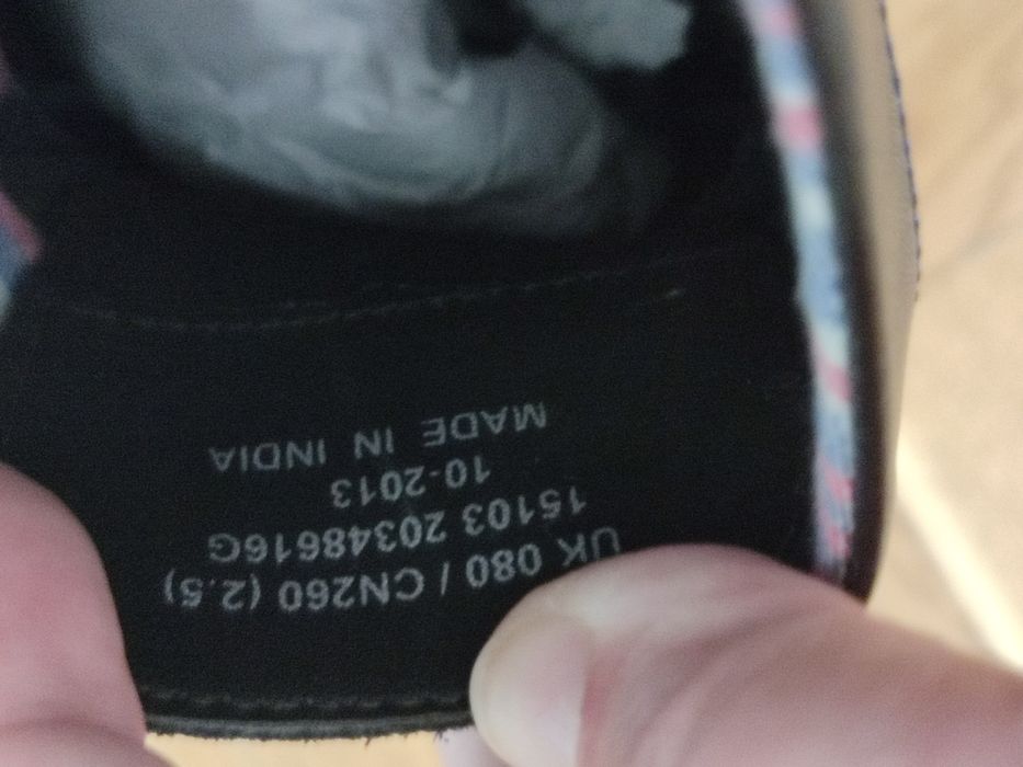 Модельные мужские туфли, дерби, броги Clarks  р 42- 43, 8G