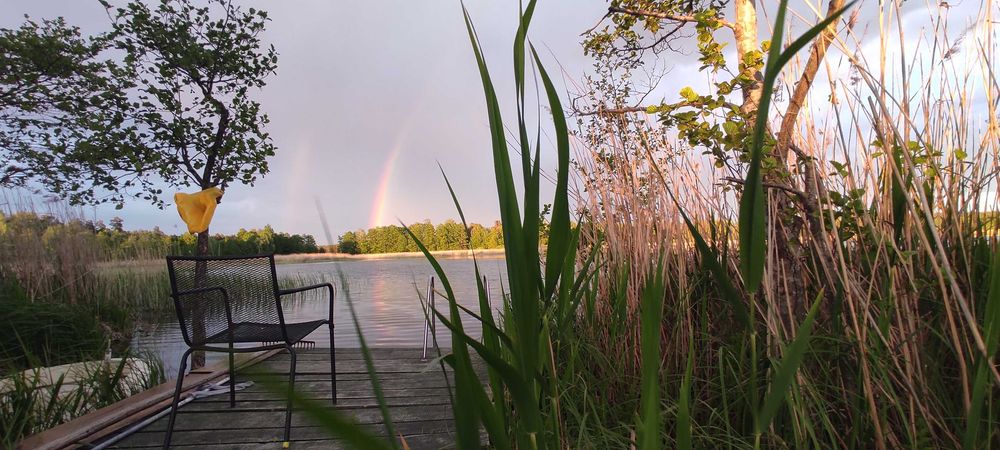 Domek holender Mazury Orzysz nad jeziorem