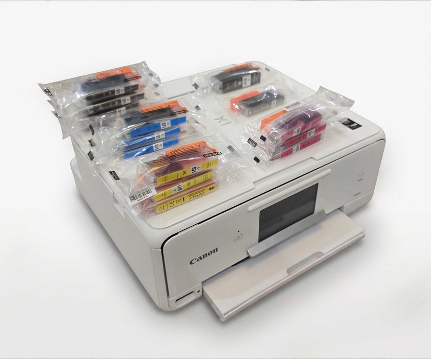 Canon Pixma TS8051 – drukarka wielofunkcyjna + duży zestaw tuszów