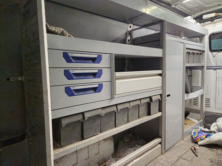 Zabudowa do busa regały  sortimo bott würt