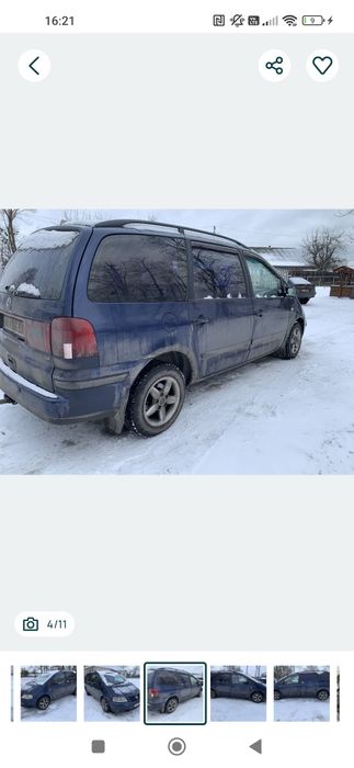 Фольксваген шаран 2000