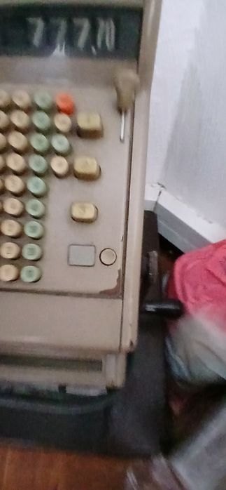 Caixa registadora antiga