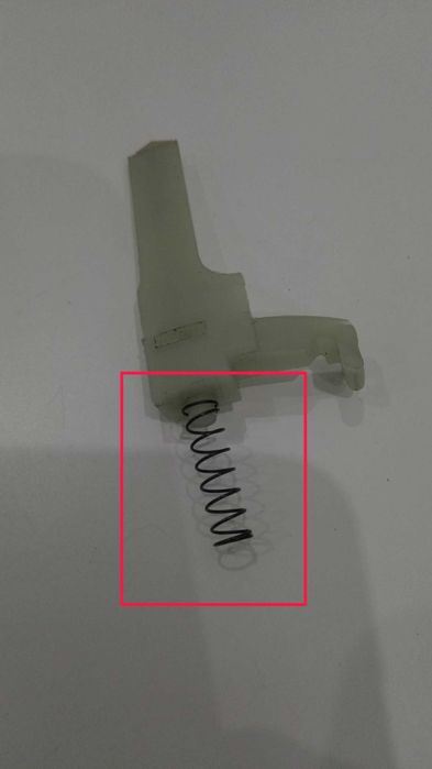 Кавомолка BOSCH MKM 6003. Пружина важіля кнопки живлення. ОРИГІНАЛ