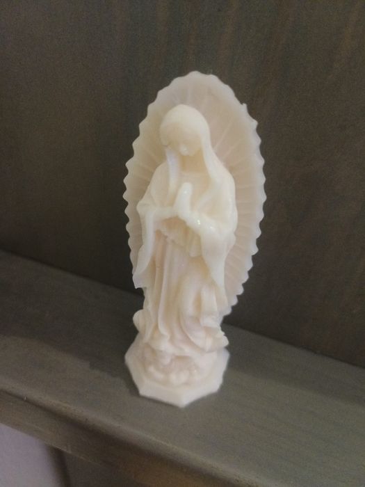 Nossa Senhora de Fátima em cera