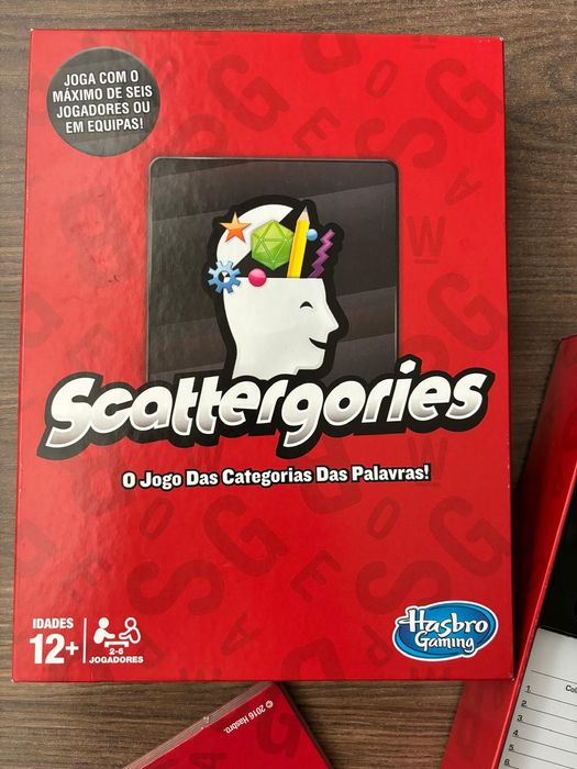 Scattergories - jogo Educativo (Hasbro) +12 Anos