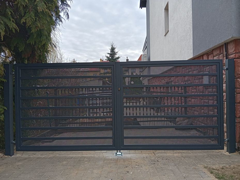 Brama dwuskrzydłowa