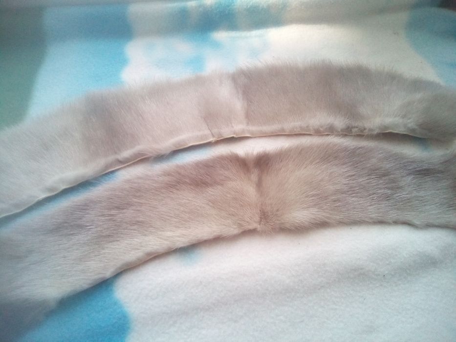 Шкурки  меха норки новые