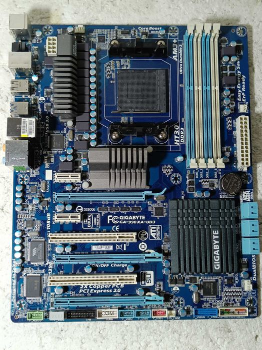 Материнська плата AMD Gigabyte GA-990XA-UD3 sAM3+ під процесори FX 8яд