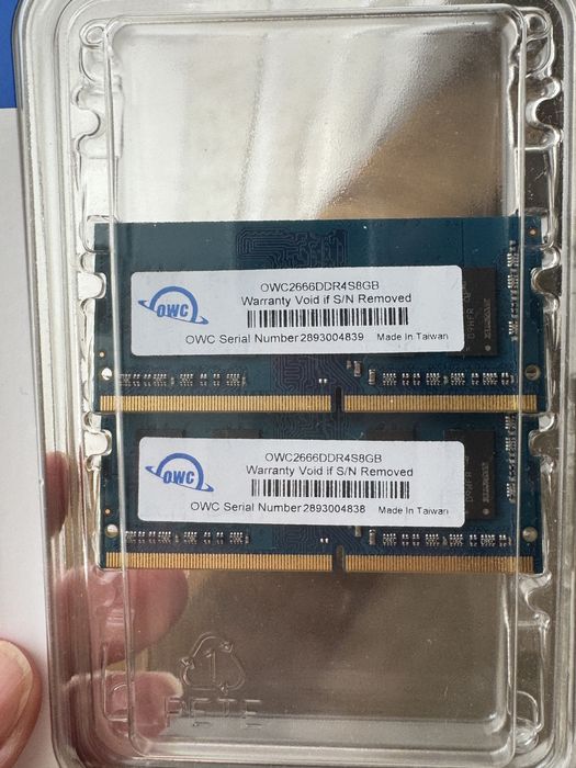 Оперативна пам’ять OWC 2x8Gb DDR 4
